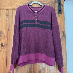 BDG Purple and Black Top